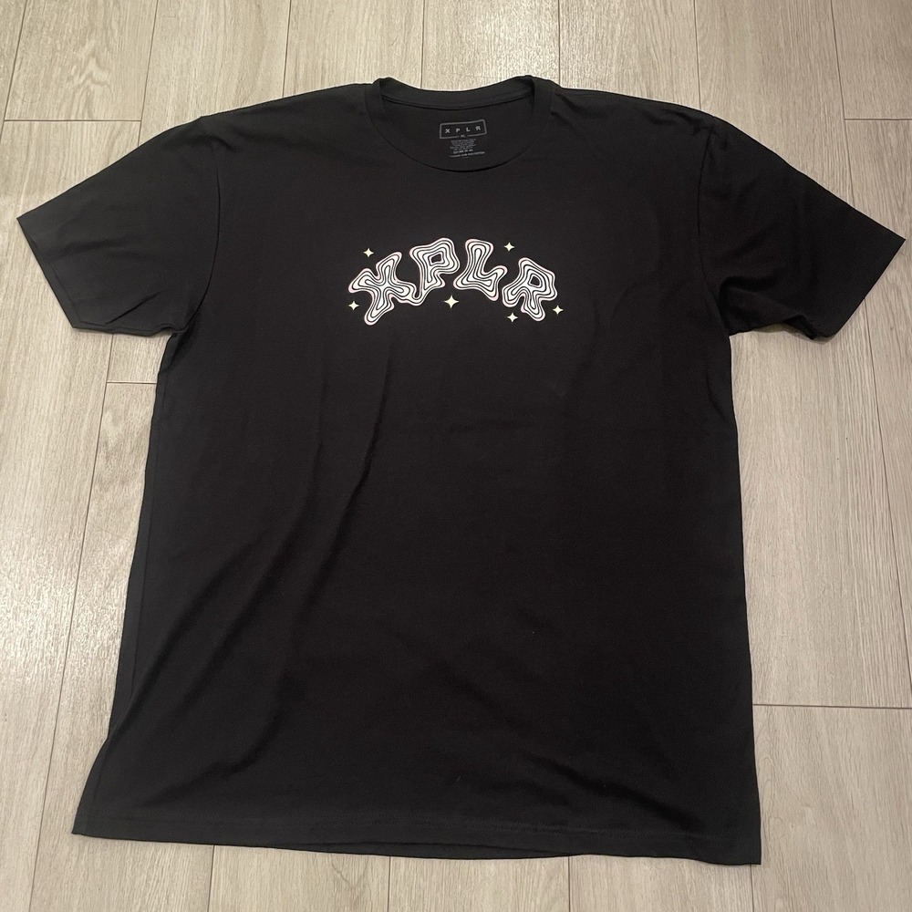 Sam and Colby XPLR T-Shirt Men's X-Large Black Tiger Paranormal Goth Horror Punk